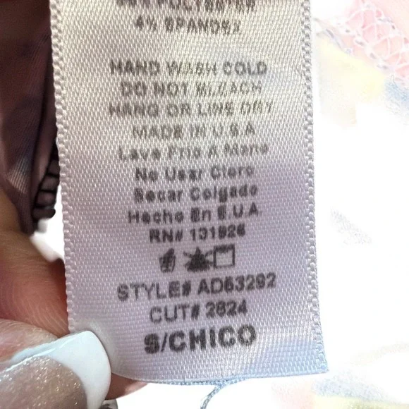 Tea N Rose Navy Pink Floral 3/4 Sleeve Maxi Dress AD63292 Small - Picture 5 of 6